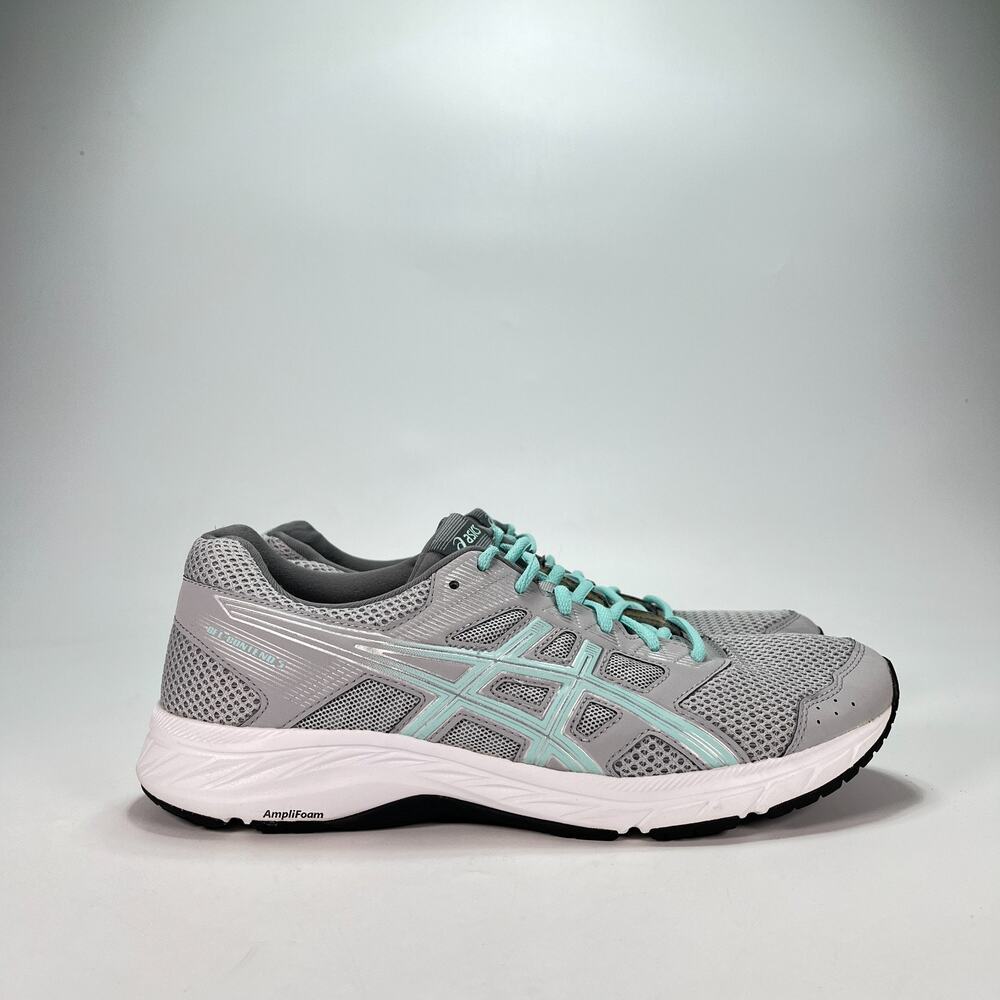 ASICS GEL-Contend 5 Mid Grey Running Shoes 1012A234 Women's Size 11 Men's 9.5